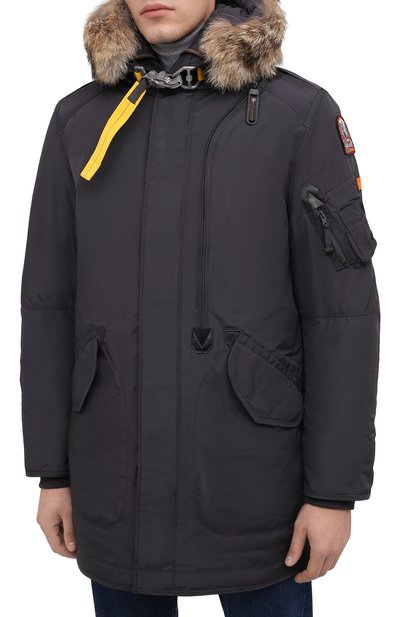 Пуховая парка tank с меховой отделкой PARAJUMPERS, арт. MA07/TANK, фото 4