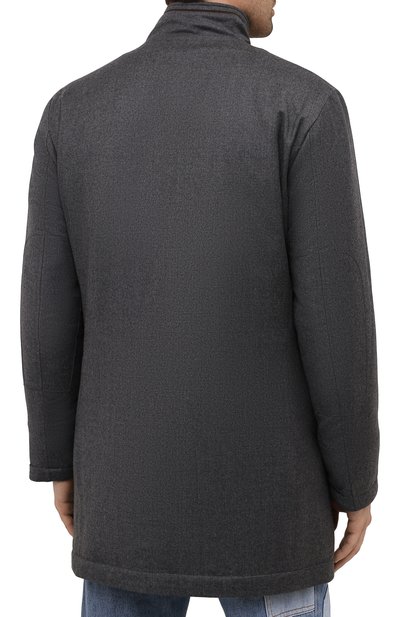 Пальто из шерсти и кашемира KIRED темно-серого цвета по цене 124500 руб., арт. WP0RDW7006001000, фото 4 Пальто из шерсти и кашемира KIRED, арт. WP0RDW7006001000, фото 4