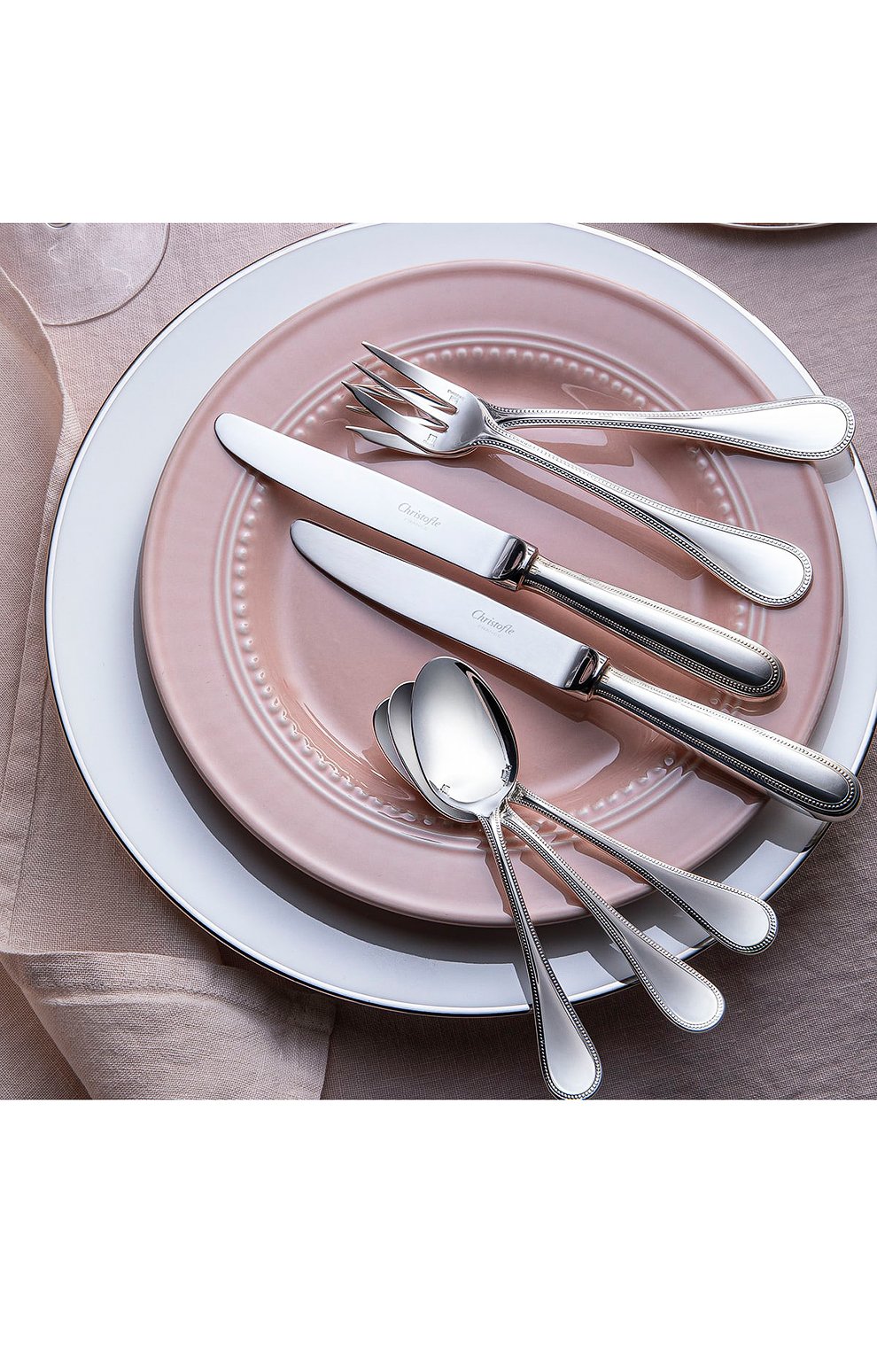 Ложка кофейная perles 2 CHRISTOFLE, арт. 02405036, фото 2