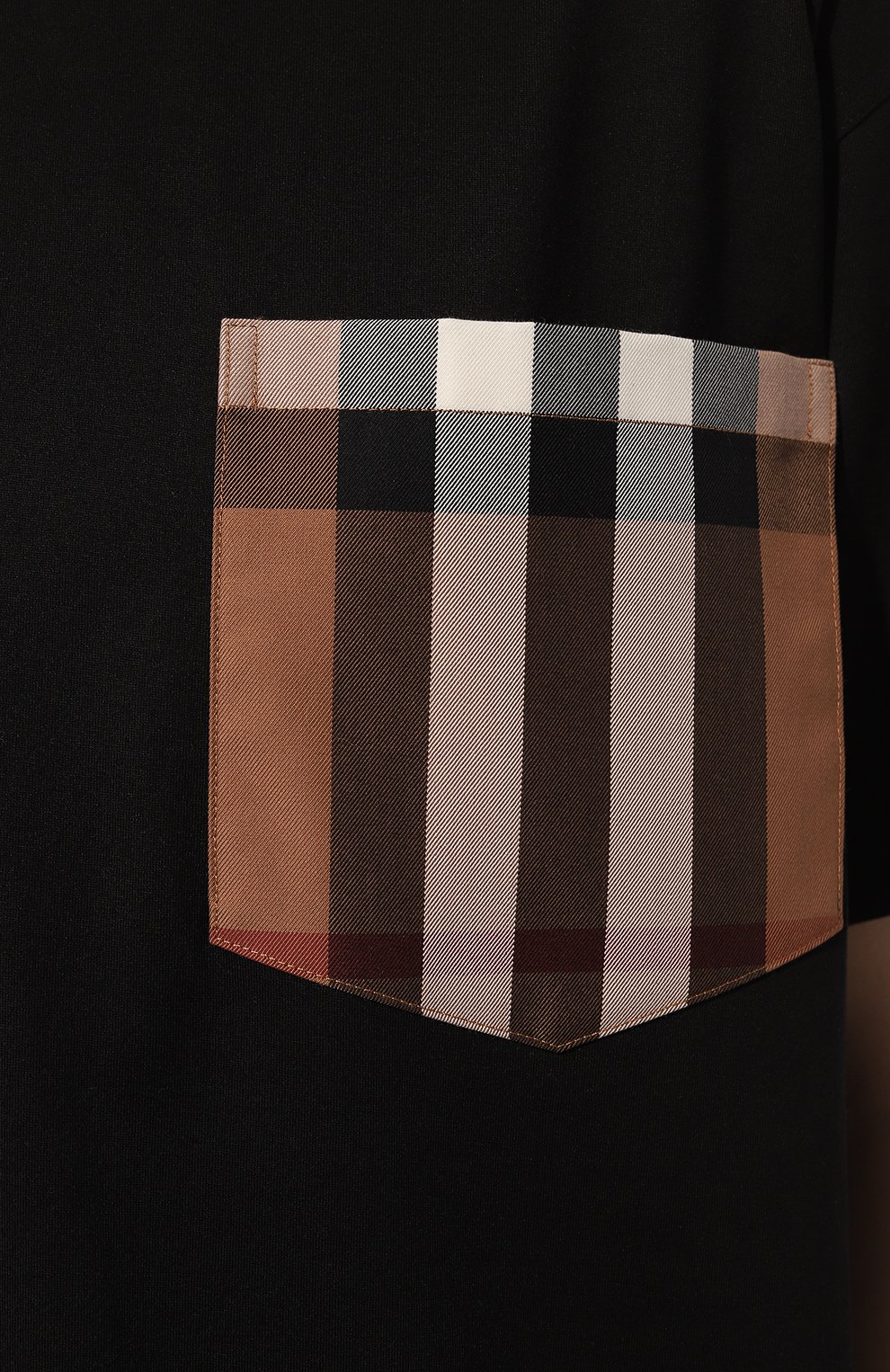 Хлопковая футболка BURBERRY, арт. 8080323, фото 5