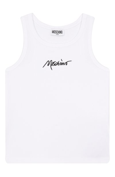 Хлопковая майка MOSCHINO, арт. HDM06M/LBA39/10-14