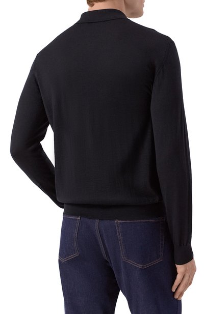 Поло из шерсти и шелка STEFANO RICCI, арт. KE08018P30/E25476, фото 4