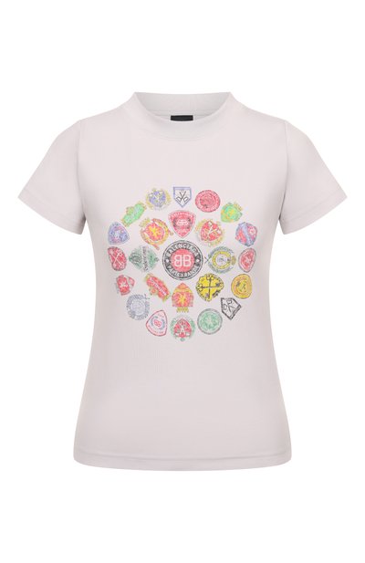 Женская хл�опковая футболка BALENCIAGA, арт. 850263/TTVH6