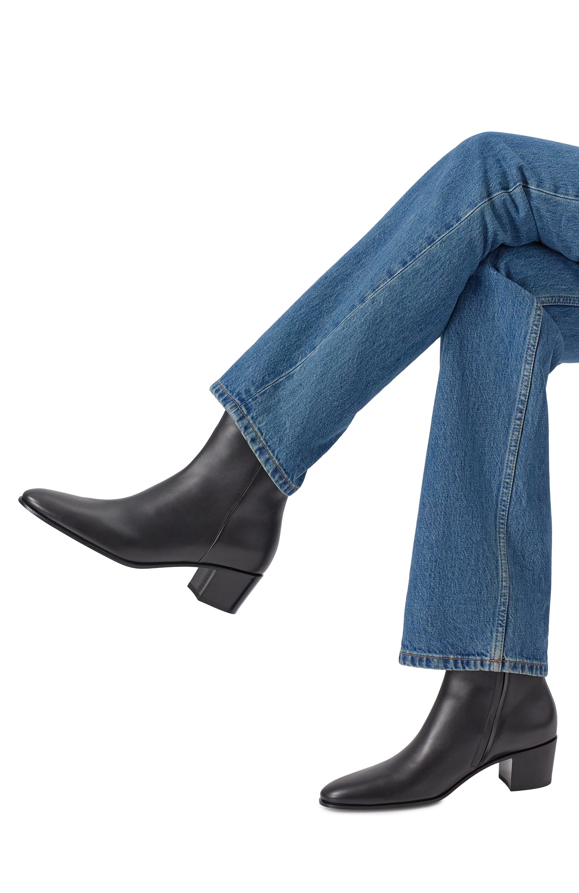 Кожаные ботильоны keinna 55 GIANVITO ROSSI, арт. G72977.45CU0.VGINER0, фото 3