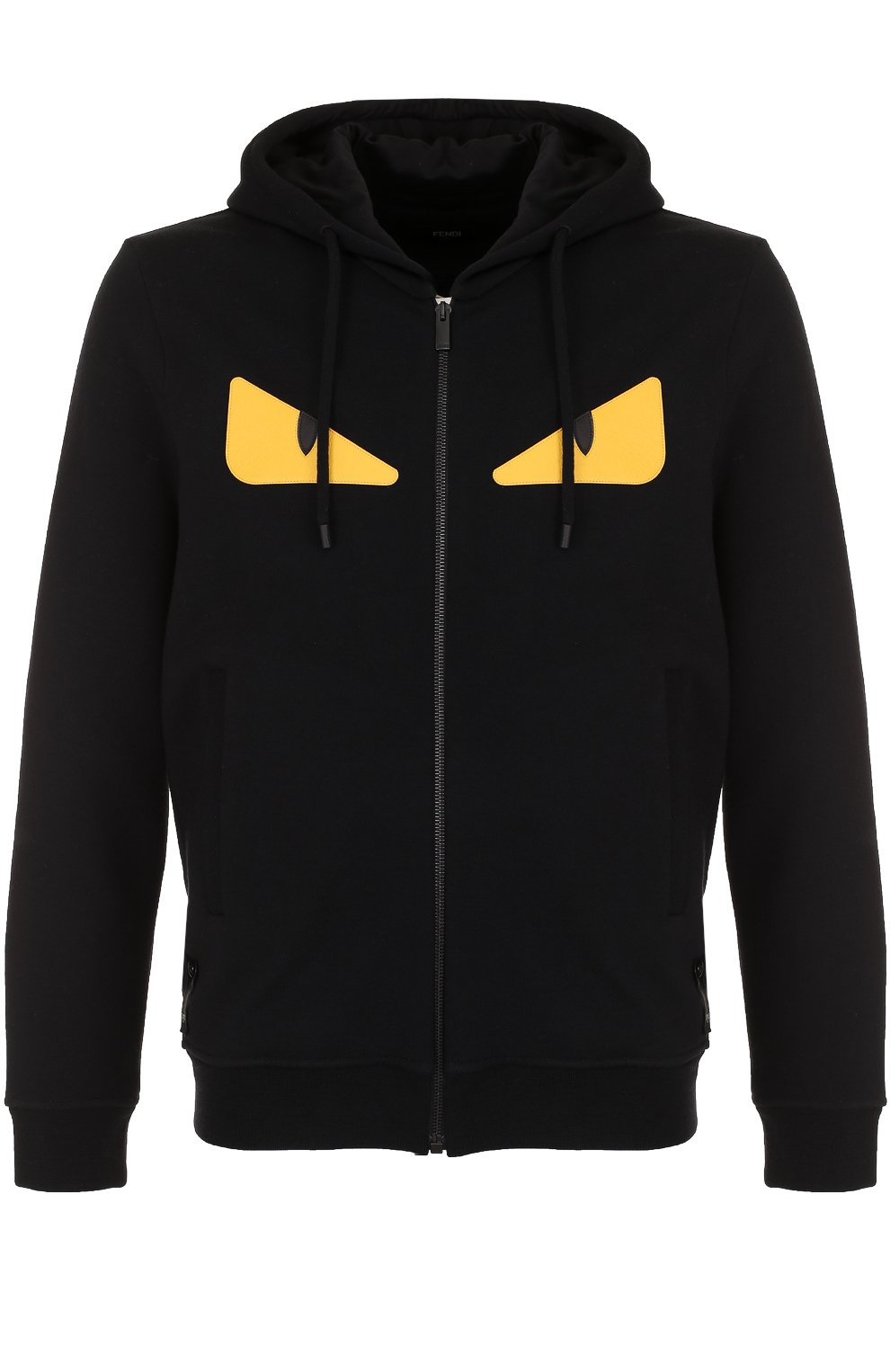 Кардиган на молнии с принтом и капюшоном FENDI, арт. FY0796/5EY, фото 1