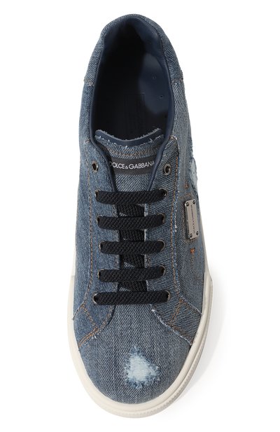 Текстильные кеды DOLCE & GABBANA, арт. DA5111/A4805/37-39, фото 4