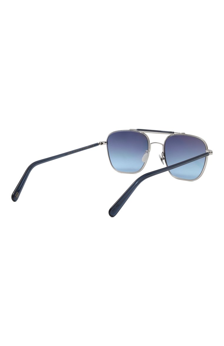 Солнцезащитные очки MOSCOT, арт. GAFILTA SUN SILVER/NAVY/DENIM BLUE, фото 1