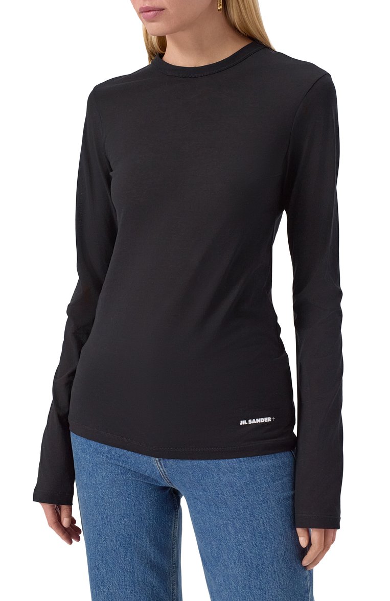 Хлопковый лонгслив JIL SANDER, арт. J40GC0145/J45031, фото 1