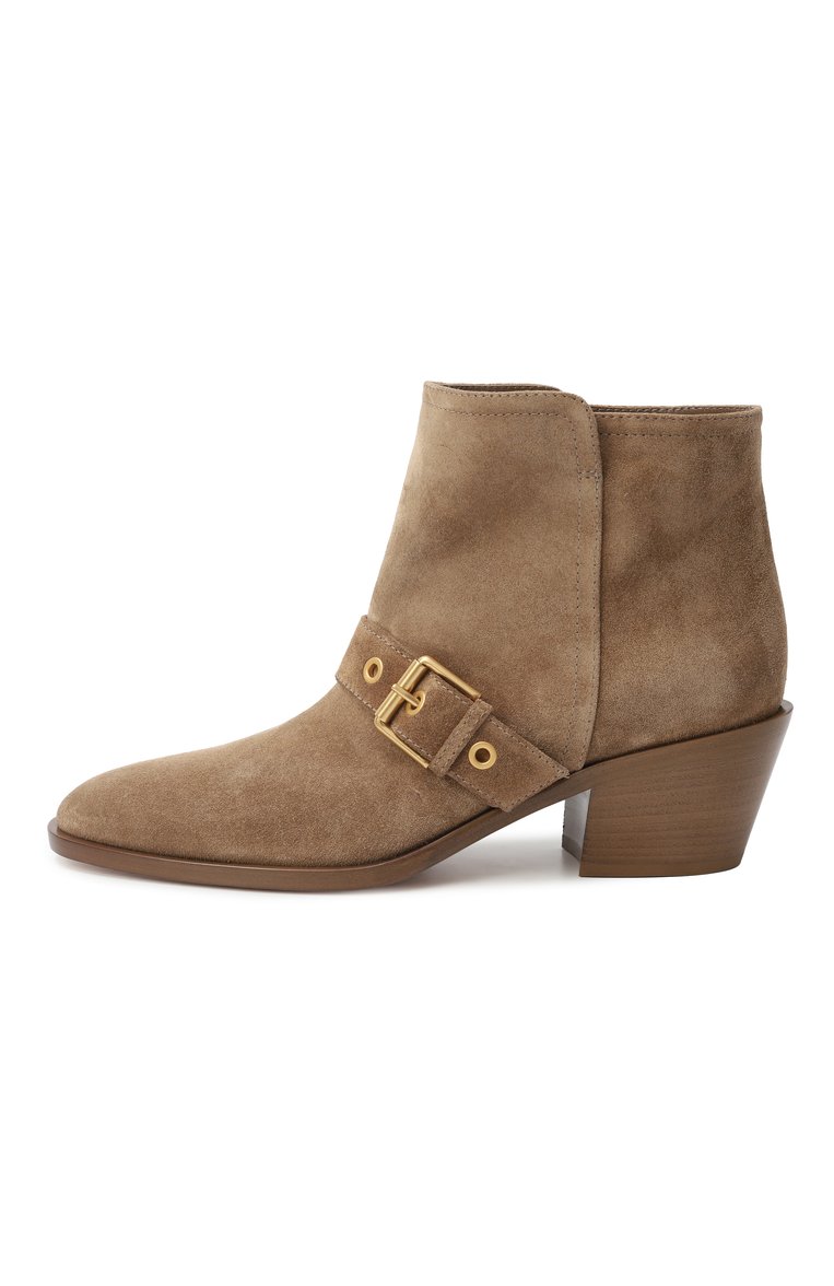 Замшевые ботильоны GIANVITO ROSSI, арт. G05627.45CU0.SUECAML, фото 1