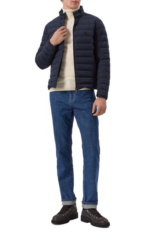 Пуховая куртка Emporio Armani 8N1BQ2/1NLRZ Синий  8N1BQ2/1NLRZ Фото 2