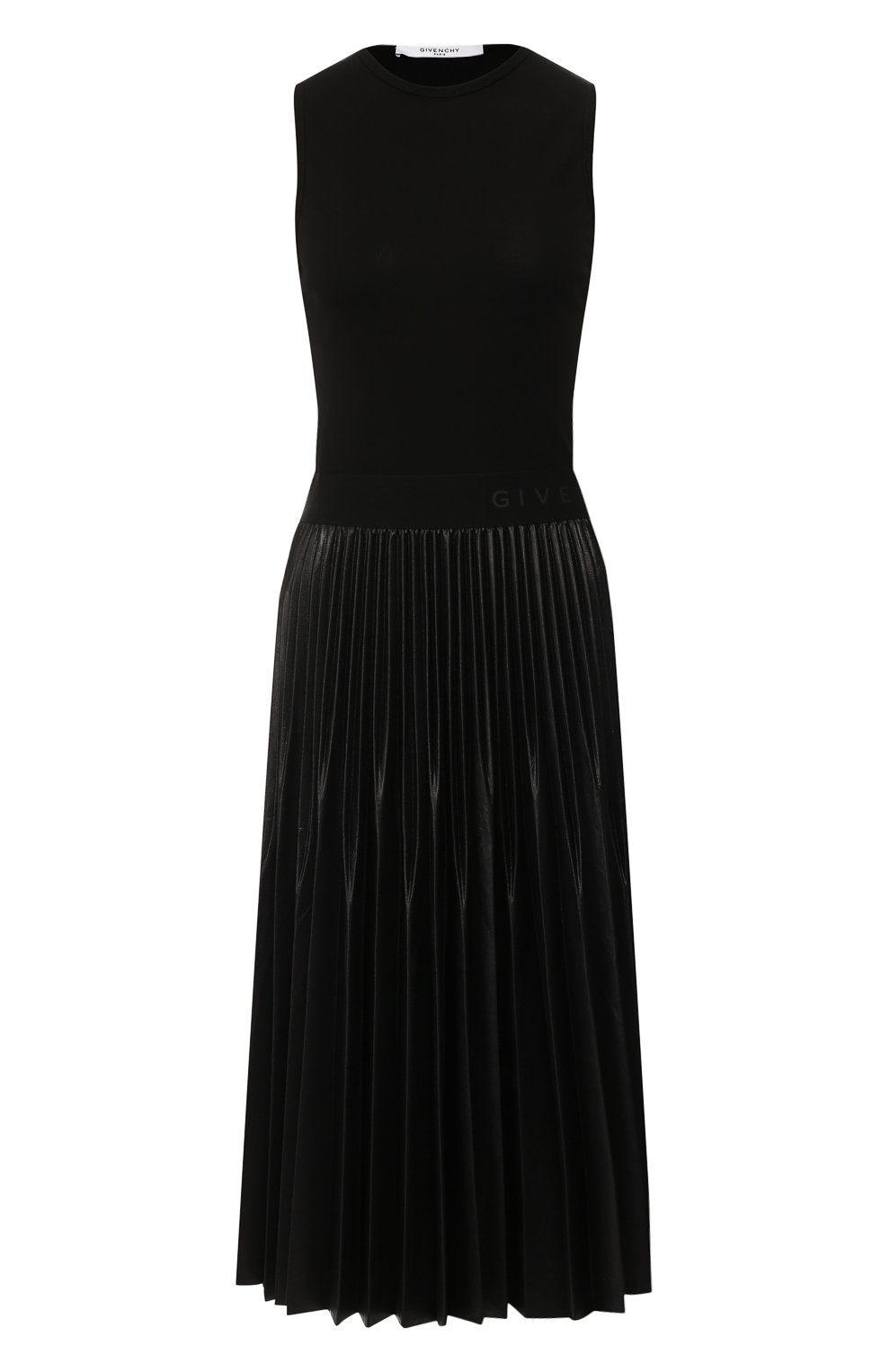 Платье из вискозы GIVENCHY черного цвета по цене 181500 руб., арт. BW20PM3Z26, фото 1 Платье из вискозы GIVENCHY, арт. BW20PM3Z26, фото 1