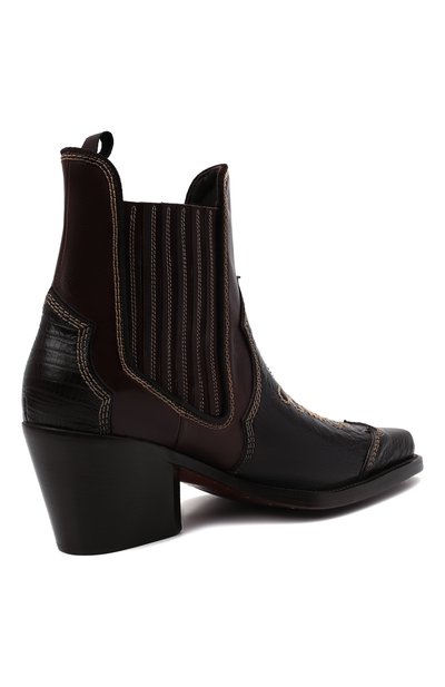 Кожаные казаки cillian DSQUARED2, арт. ABM0067 01503444, фото 4