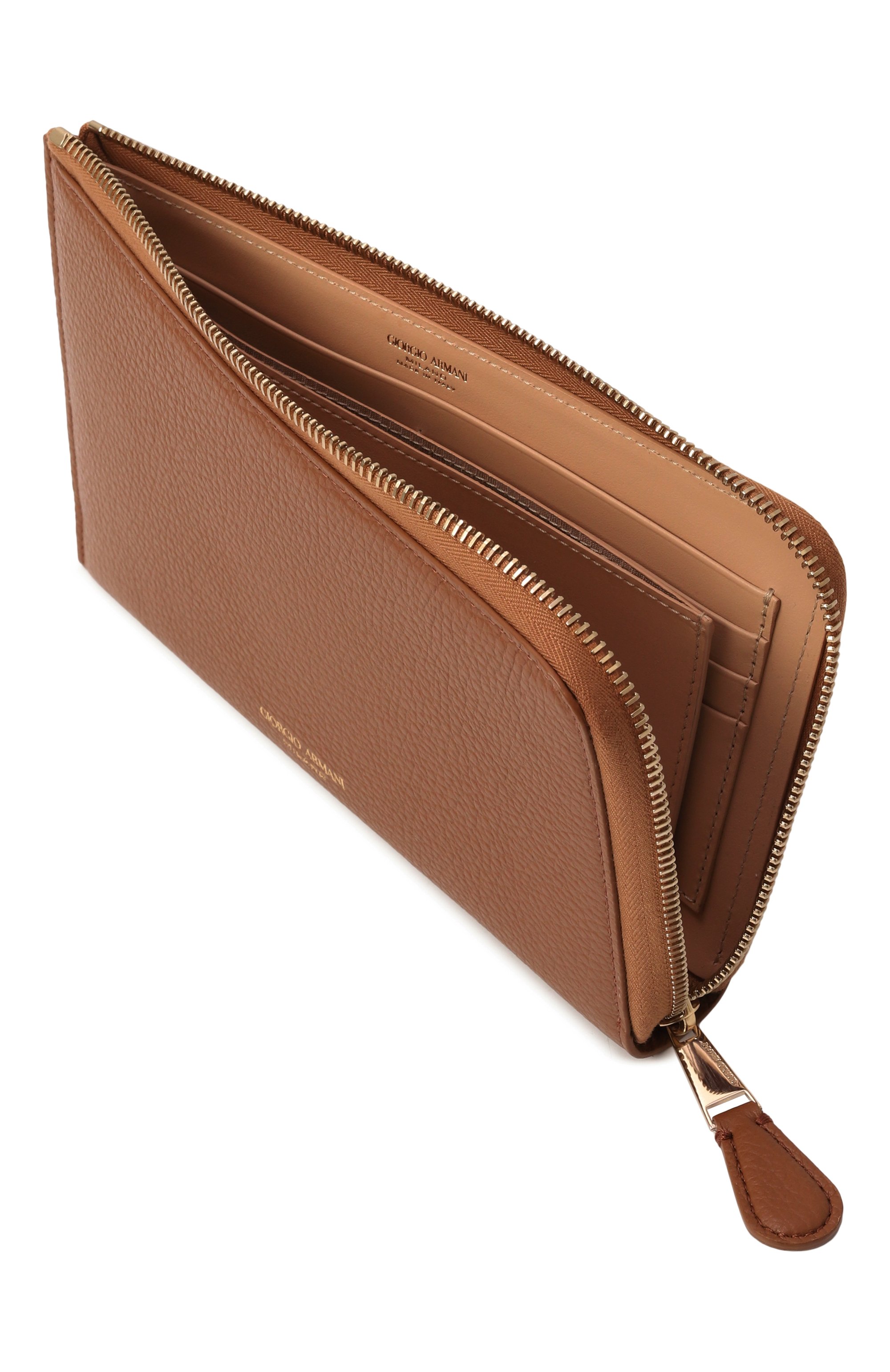 Кожаный футляр для кредитных карт GIORGIO ARMANI, арт. GW001312/AF15593, фото 3