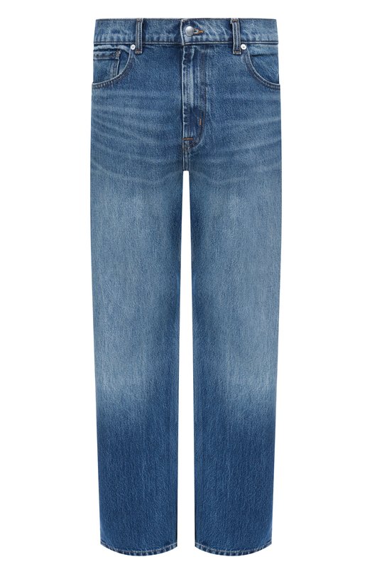 Джинсы Modern Straight 7 For All Mankind 7TD80E35-1DH Синий 7TD80E35-1DH