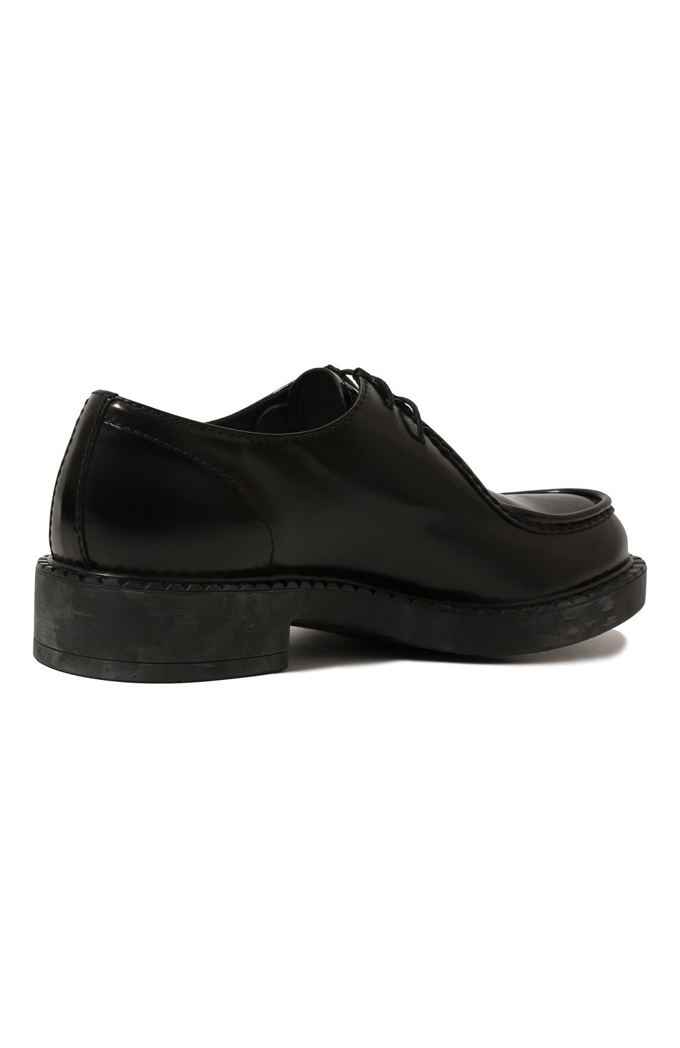 Кожаные дерби PRADA, арт. 2EE346-P39-F0002, фото 5