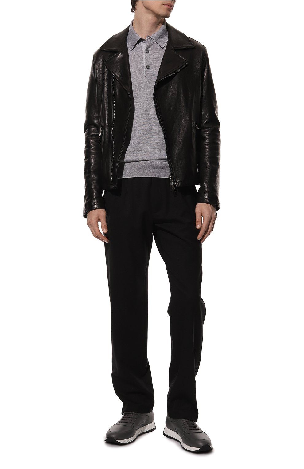 Кожаные кроссовки STEFANO RICCI, арт. US61_G6436/WY, фото 2