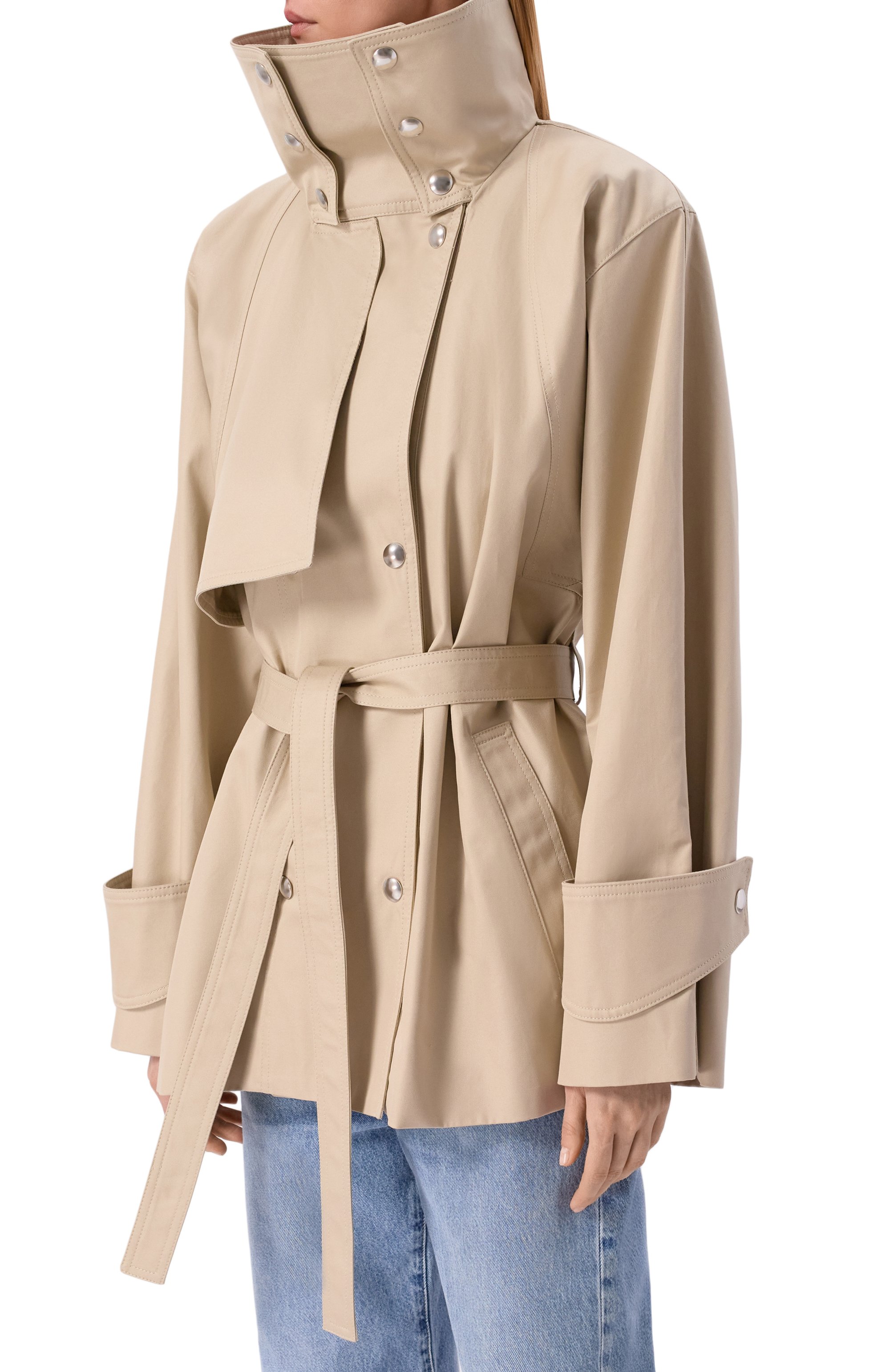 Хлопковый тренч IRO, арт. WP137RALYA, фото 6