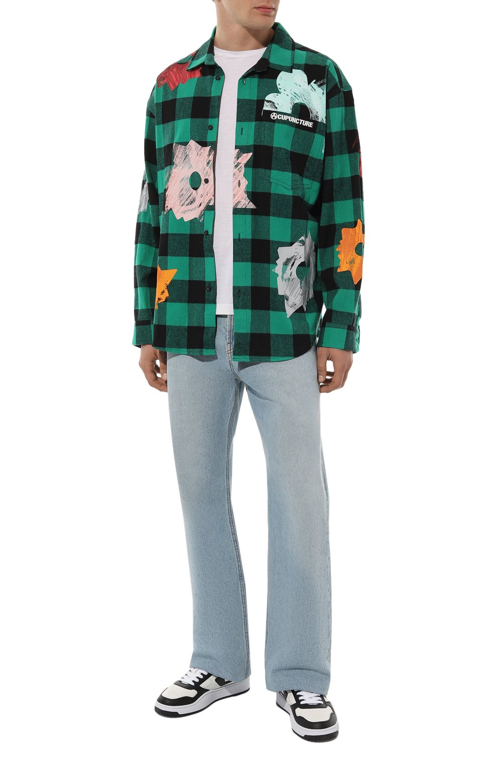 Хлопковая рубашка ACUPUNCTURE, арт. HABM232701493, фото 2