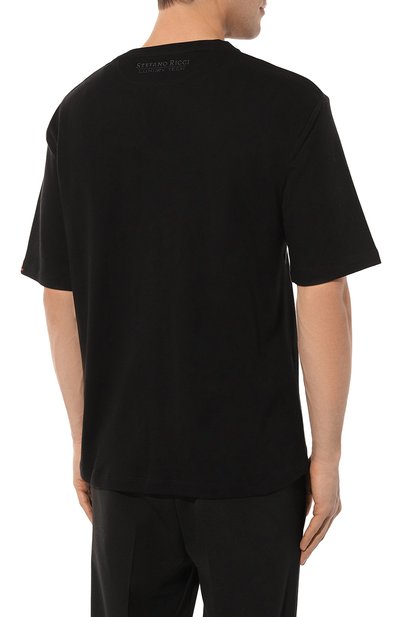 Хлопковая футболка STEFANO RICCI, арт. MNH3402710/LUXT, фото 4