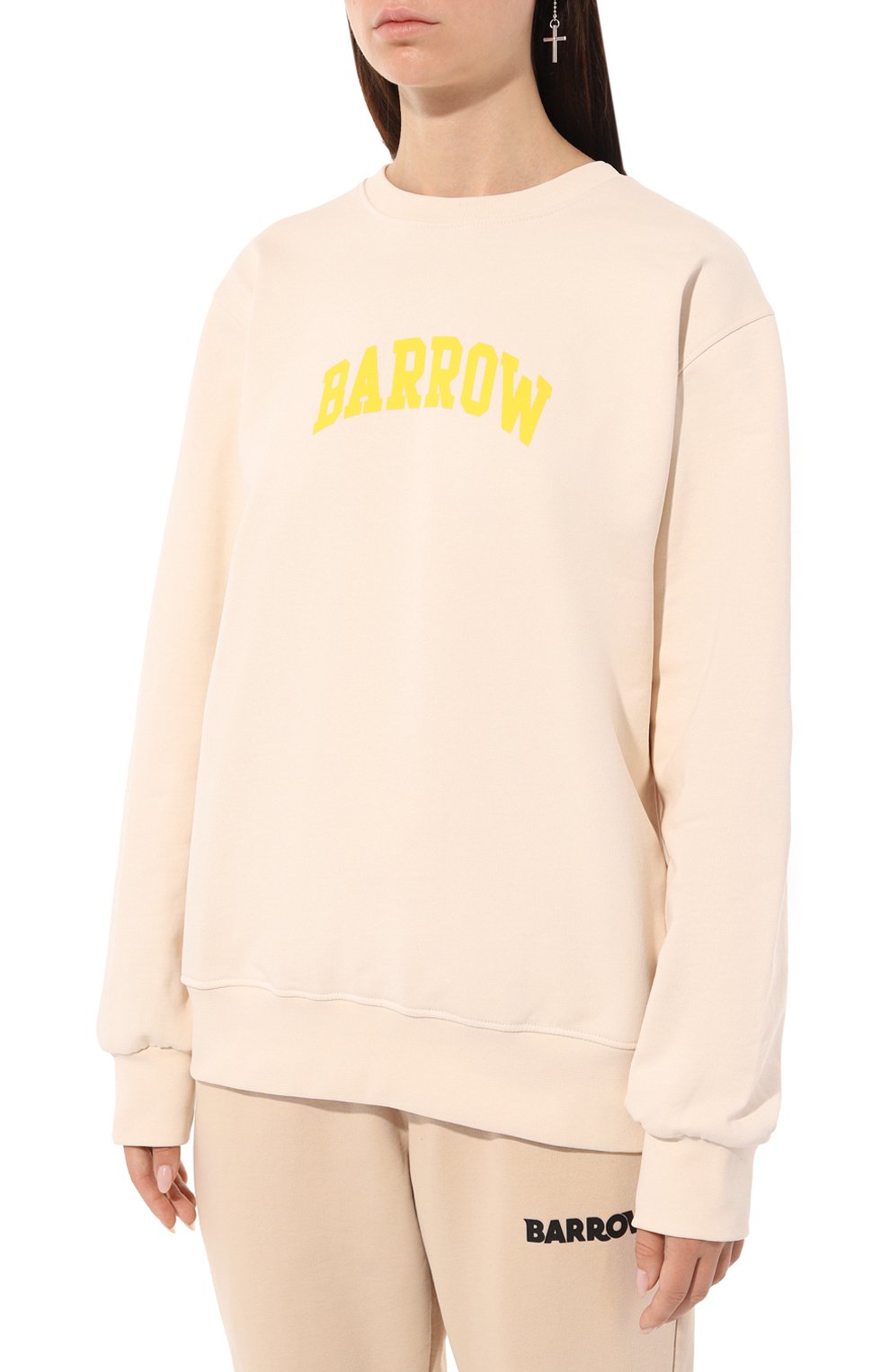 Хлопковый свитшот BARROW, арт. F4BWW0SW033, фото 3