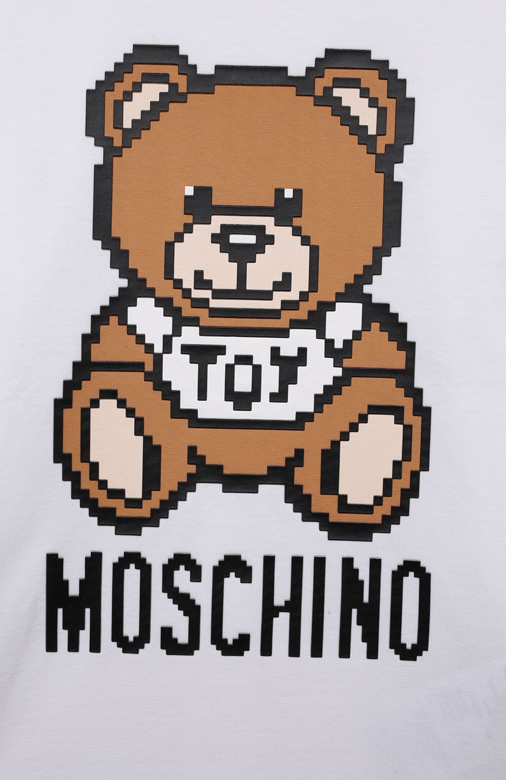 Хлопковая футболка MOSCHINO, арт. H9M02X/LBA10/4A-8A, фото 3