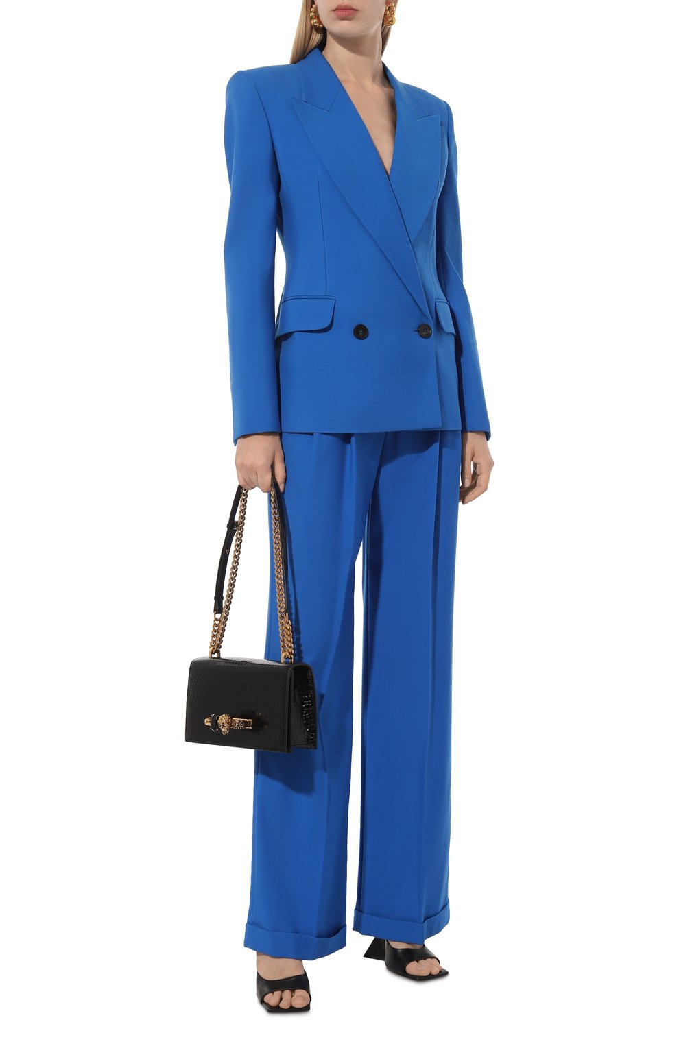 Шерстяной жакет ALEXANDER MCQUEEN, арт. 745076/QJACX, фото 2