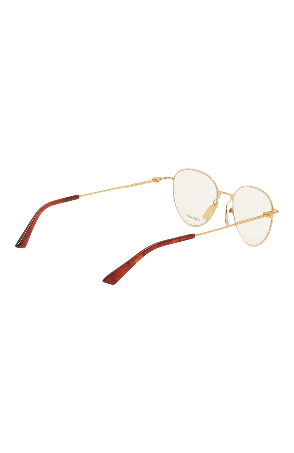 Оправа BOTTEGA VENETA золотого цвета по цене 38200 руб., арт. BV1269 002, фото 5 Оправа BOTTEGA VENETA, арт. BV1269 002, фото 5