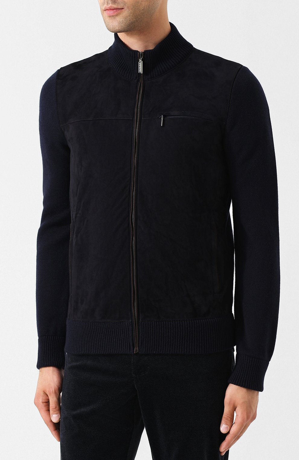 Кашемировый бомбер ZILLI, арт. MBQ-BL185-CLAS1/ML01, фото 3