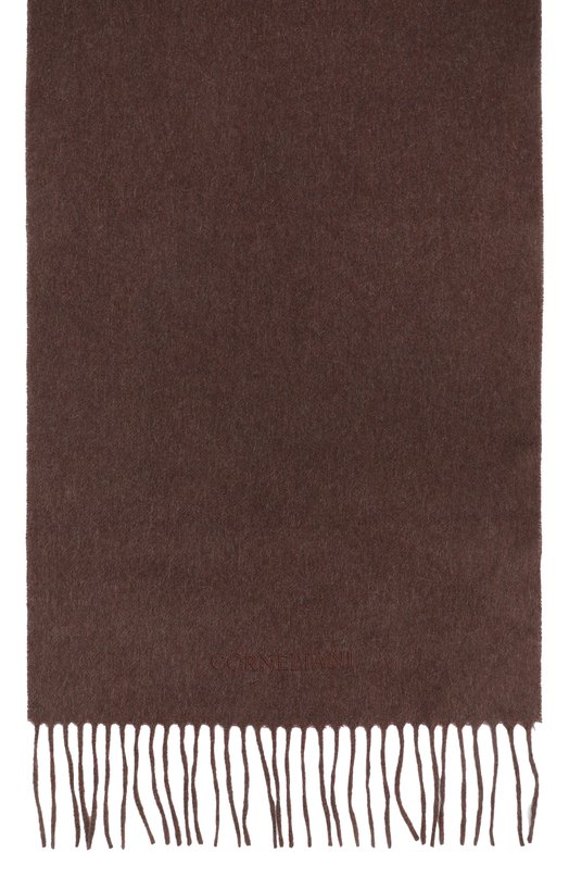 Кашемировый шарф Corneliani 26B344-2629029 Коричневый  26B344-2629029 Фото 4