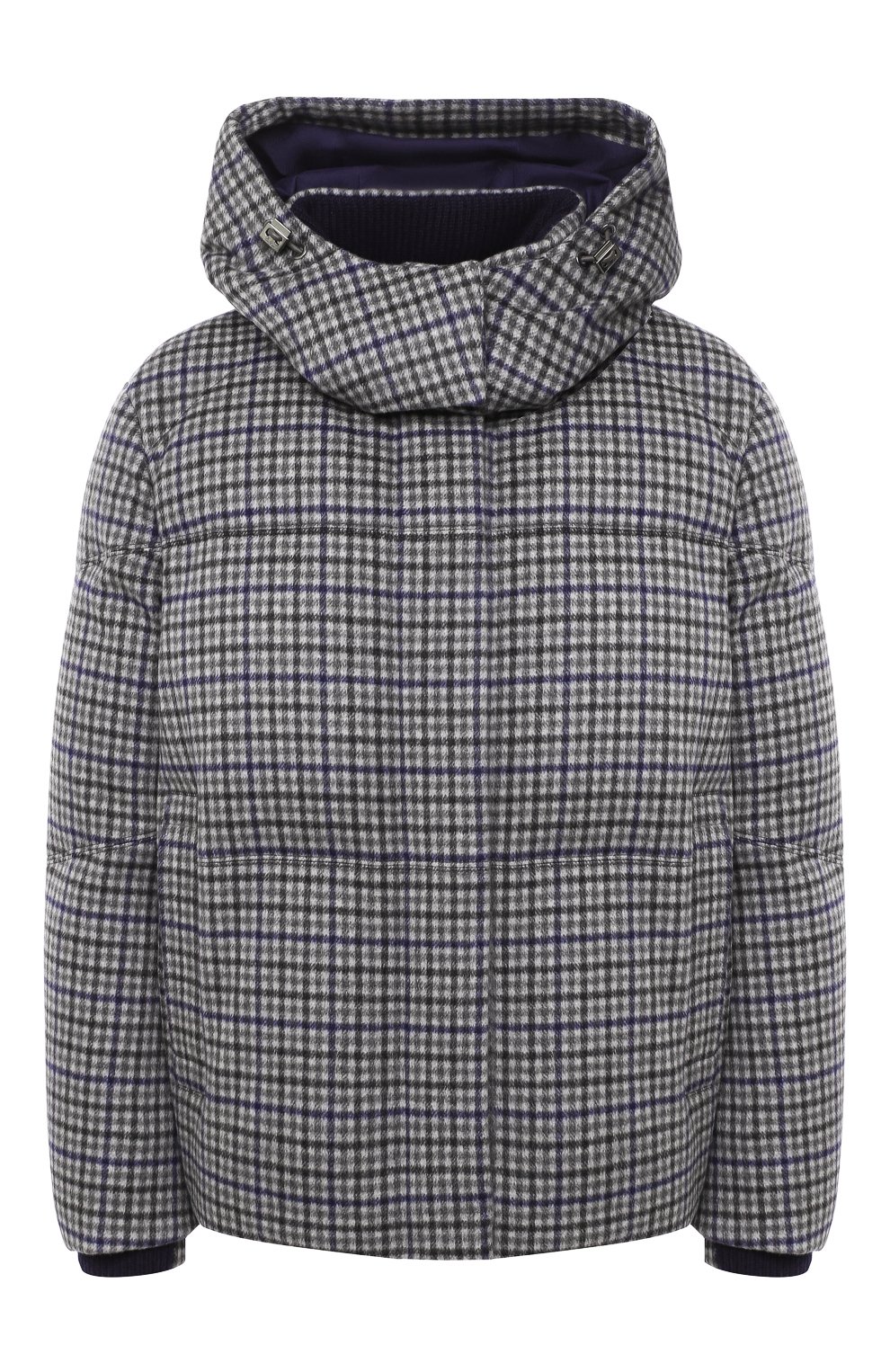 Пуховик LORO PIANA синего цвета по цене 538500 руб., арт. FAL4883, фото 1 Пуховик LORO PIANA, арт. FAL4883, фото 1