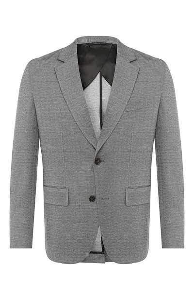 Мужской пиджак из смеси хлопка и шелка BRIONI, арт. UJ9W0L/P8616