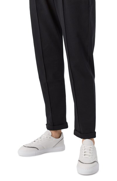 Кожаные кеды BRUNELLO CUCINELLI, арт. MZGSG3077P, фото 3