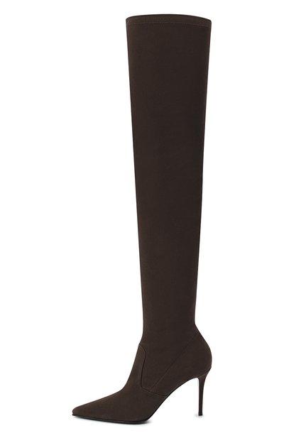 Замшевые ботфорты LE SILLA, арт. 2155M080R1PPVST, фото 3