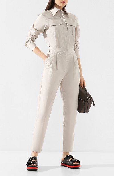 Хлопковый комбинезон LORENA ANTONIAZZI, арт. P2034TU005/3193, фото 2