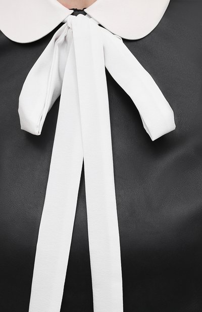 Кожаное платье REDVALENTINO, арт. VR3ND00Y/4ST, фото 5