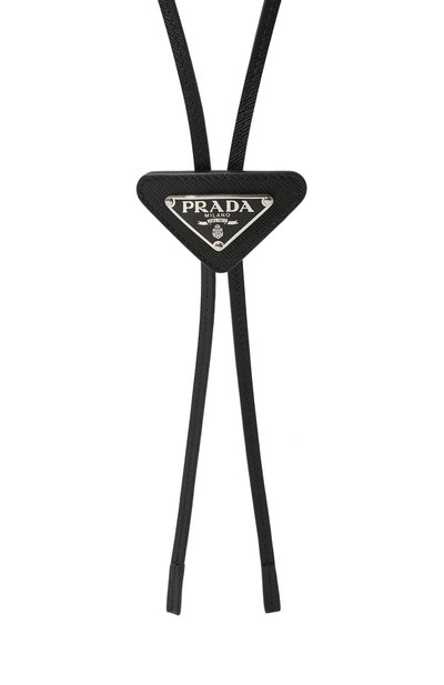 Кожаный галстук боло PRADA, арт. 2IC027-QHH-F0002, фото 3