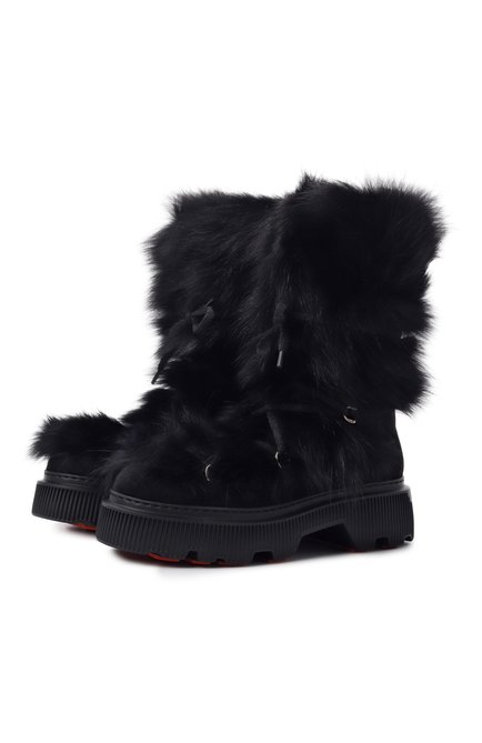 Женские комбинированные полусапоги SANTONI, арт. WTCG71968GA2AHFT