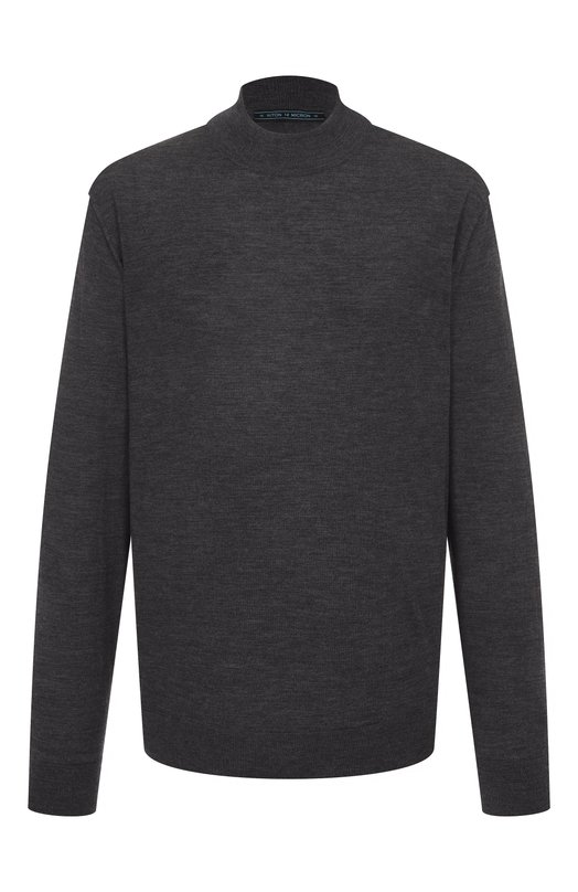 Шерстяная водолазка Kiton UMK0897 Серый UMK0897