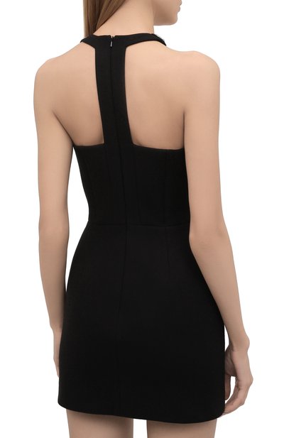 Платье из вискозы и шерсти DAVID KOMA, арт. AW21DK15D, фото 4
