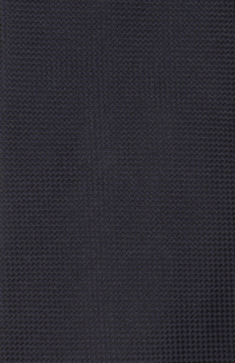 Мужской шелковый галстук ZEGNA темно-синего цвета, арт. 1P8/Z9D34TA9 | Фото 4 (Нос: Не проставлено; Материал: Шелк, Текстиль; Принт: С принтом; Автоматизация состава: Проставлено)