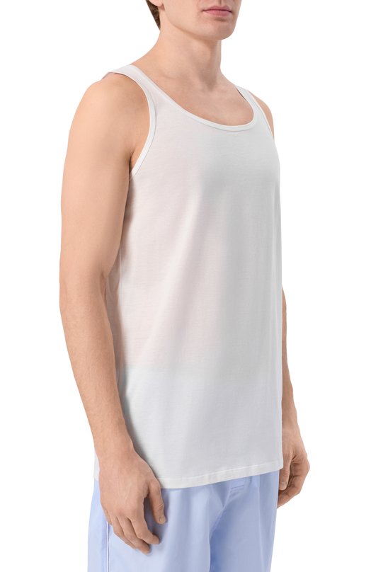 Хлопковая майка Zilli CNM005M0110V00000 Белый  CNM005M0110V00000 Фото 3