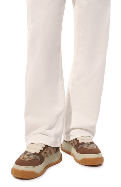 Комбинированные кеды screener GUCCI, арт. 750048/FAB39, фото 3