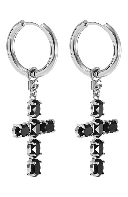 Серьги Dolce & Gabbana WEQ2D6 W1111 Чёрный  WEQ2D6 W1111 Фото 3