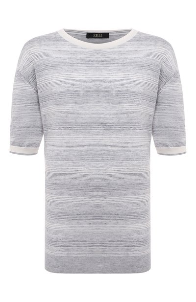 Мужской джемпер из шерсти и шелка ZILLI, арт. KRN002M0347VHST00_1