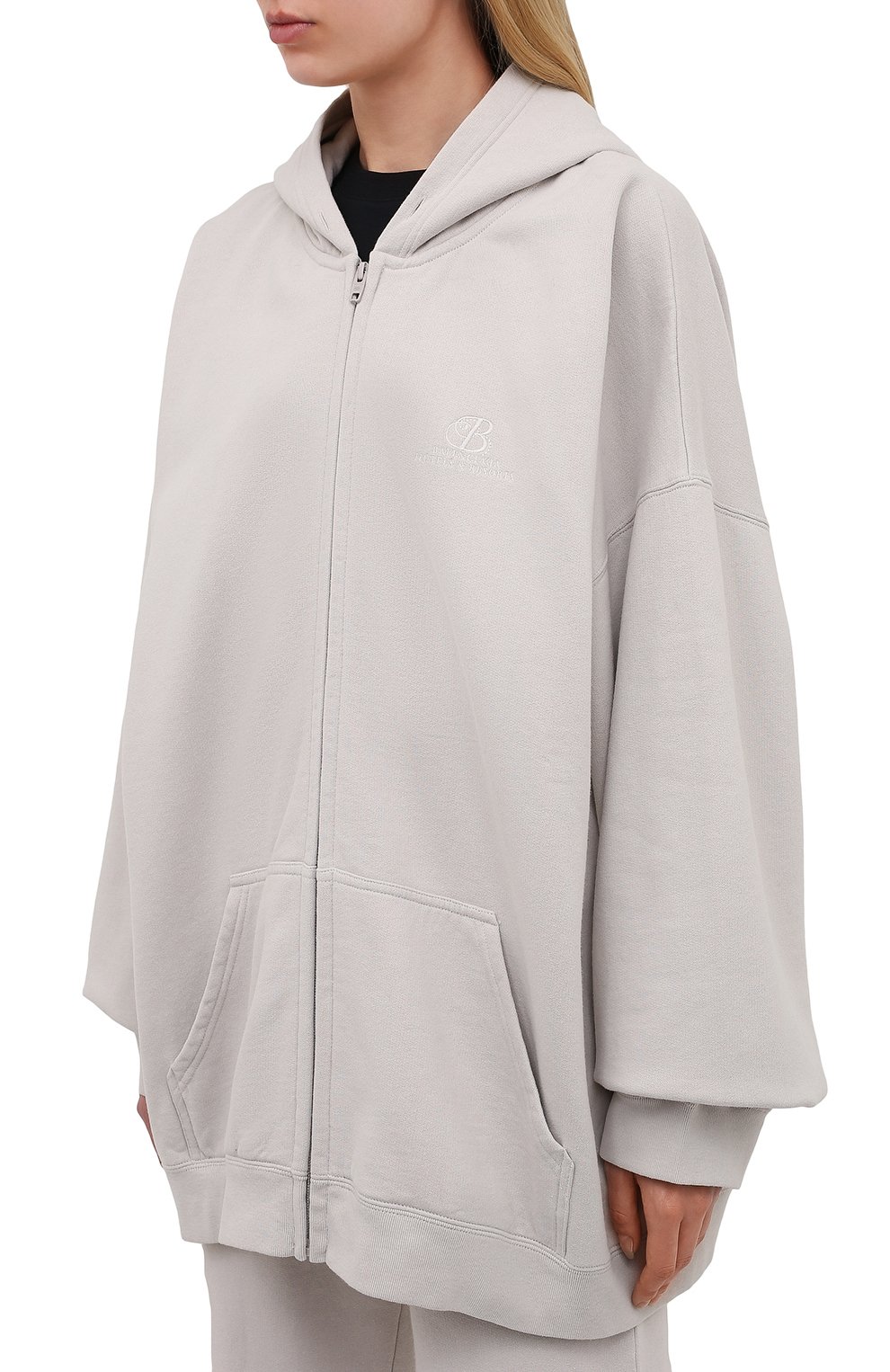 Хлопковая толстовка BALENCIAGA, арт. 651798/TKVA8, фото 3