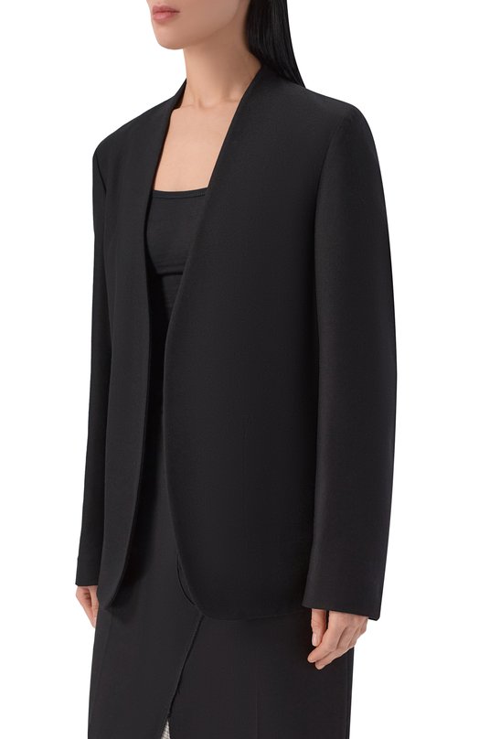 Шерстяной жакет Maison Margiela S51BN0441/S47782 Чёрный  S51BN0441/S47782 Фото 3