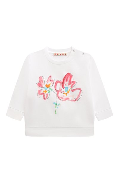 Хлопковый свитшот MARNI, арт. M01126/M00J6