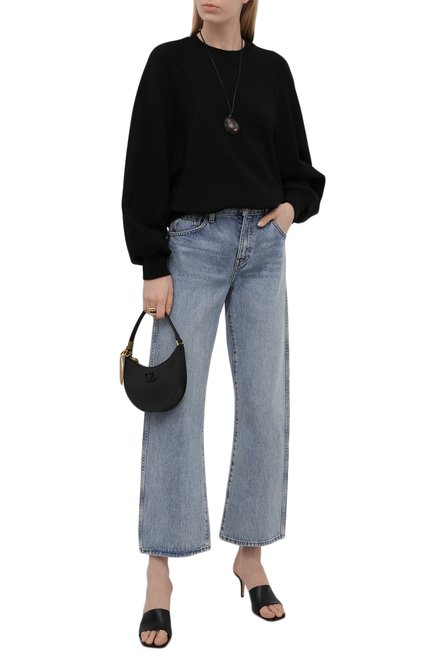 Женский хлопковый свитшот LOW CLASSIC, арт. L0W21SS_ST03BK