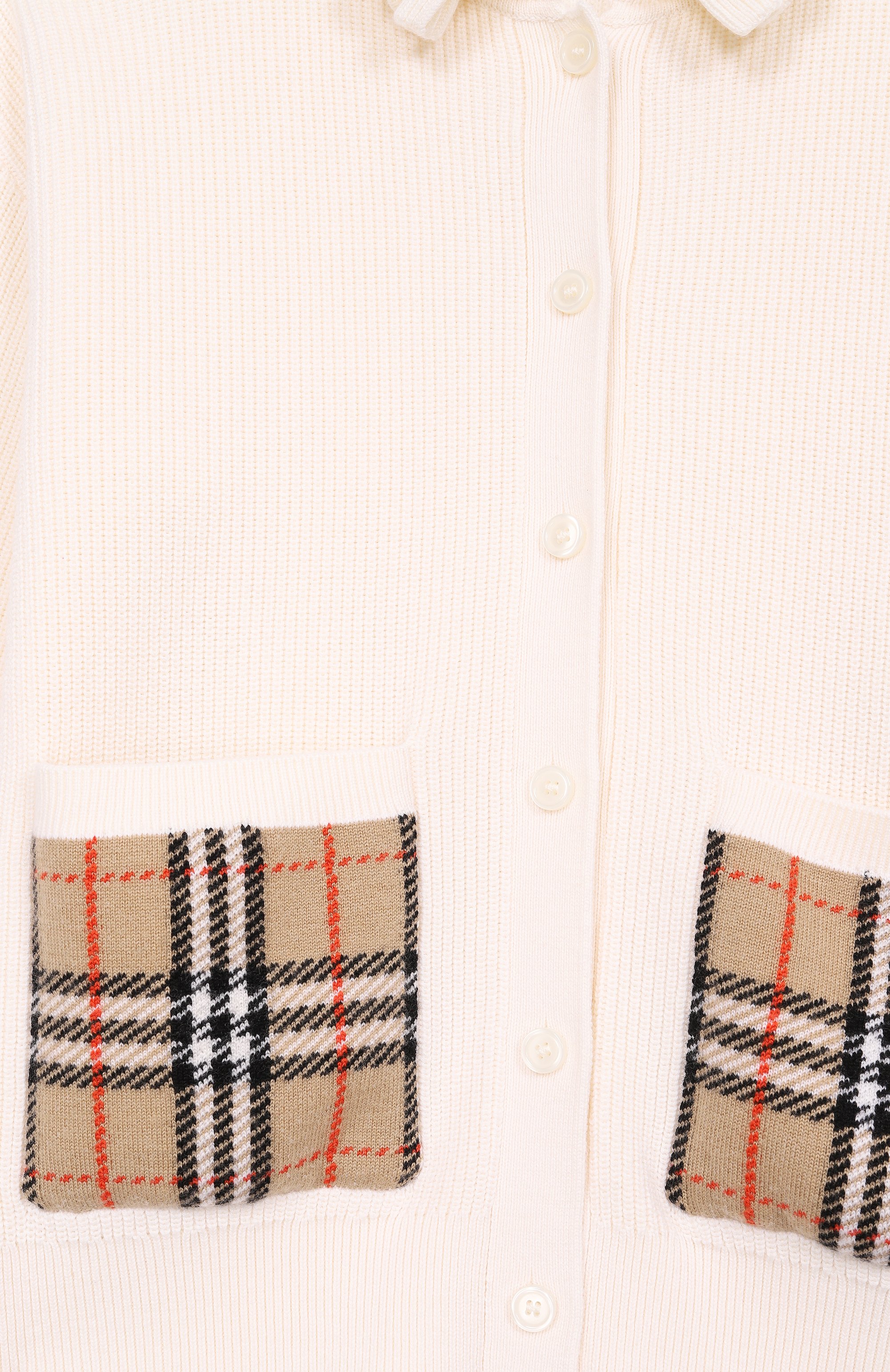 Кардиган из хлопка и шерсти BURBERRY, арт. 8117677, фото 3
