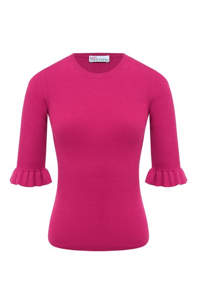 Женский пуловер из шерсти и шелка REDVALENTINO, арт. UR3KC05N/4A7